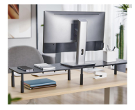 Mozos SPM2 STOLIK PODSTAWKA PÓŁKA NA DWA MONITORY - 1210387 - zdjęcie 3